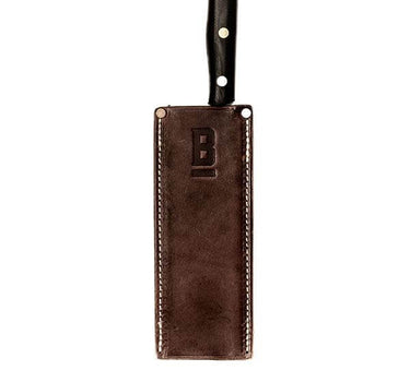440C Stainless Steel Knife - Johnny Knife Leather Sheath